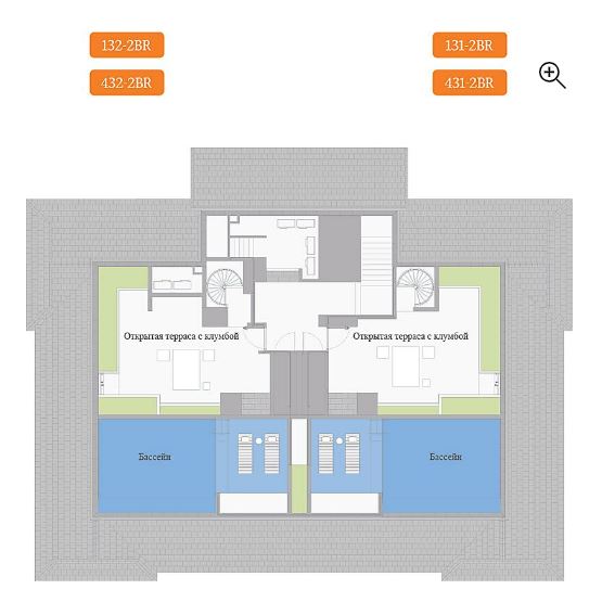 Пентхаус - 336 м²