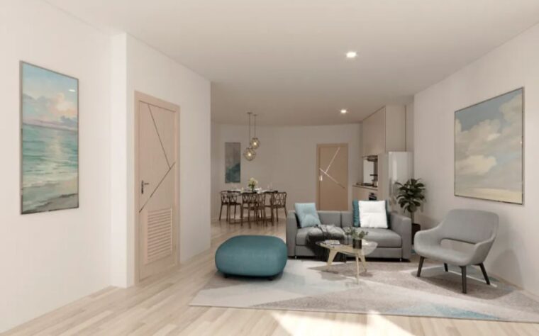 Односпальная квартира - 44 м²