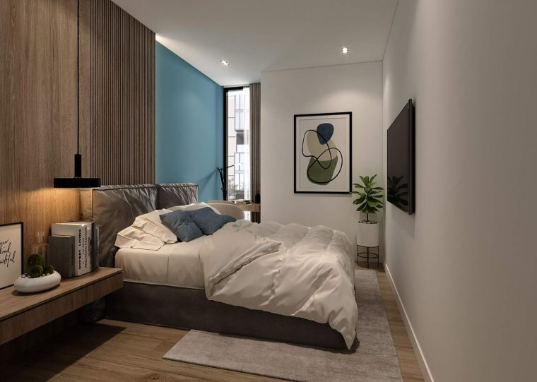 Двуспальная квартира - от 74 м² до 76 м²