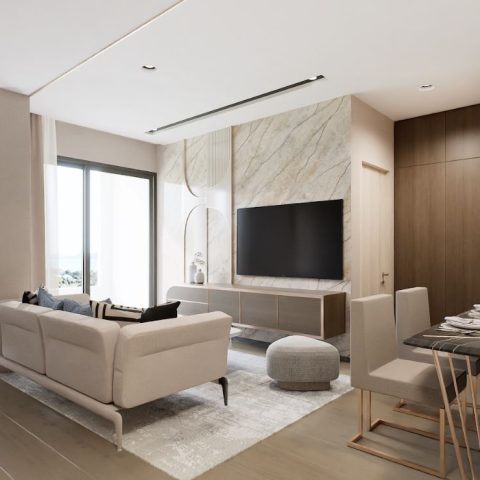 Двуспальная квартира - от 75 м² до 79 м²