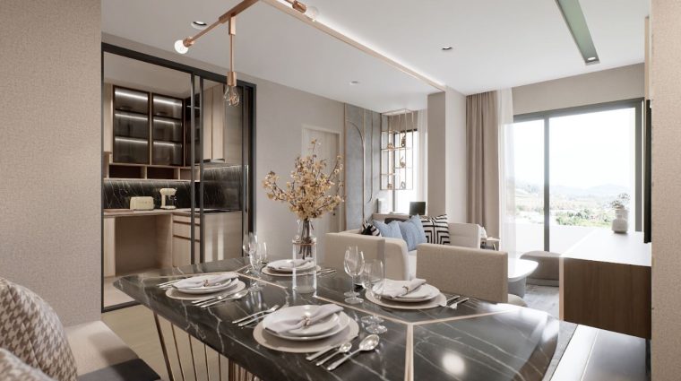 Двуспальная квартира - от 75 м² до 79 м²