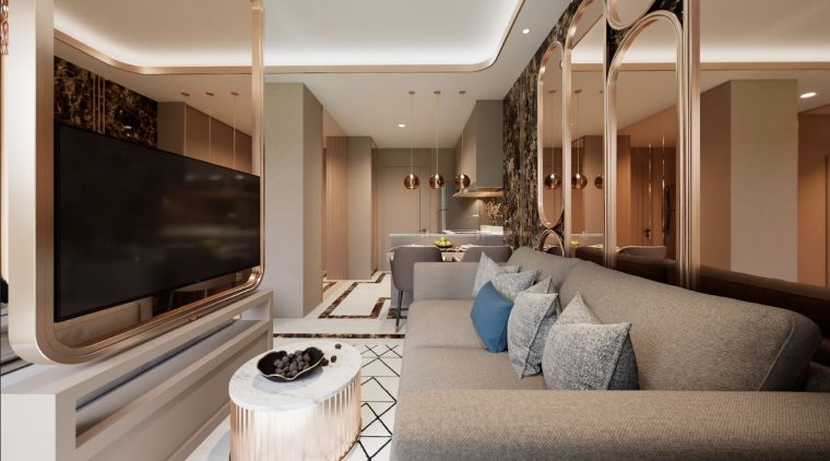 Студия - от 34 м² до 37 м²