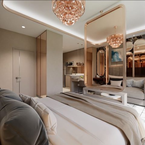 Студия - от 34 м² до 37 м²