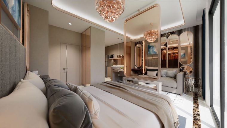 Студия - от 34 м² до 37 м²