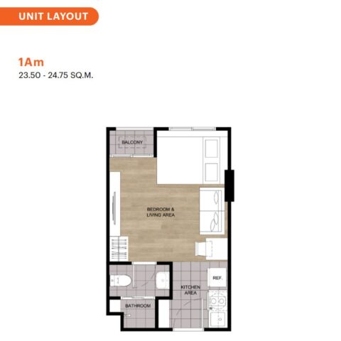 Студии - 24,25 м²