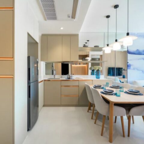 Односпальные квартиры - от 48 м² до 68 м²