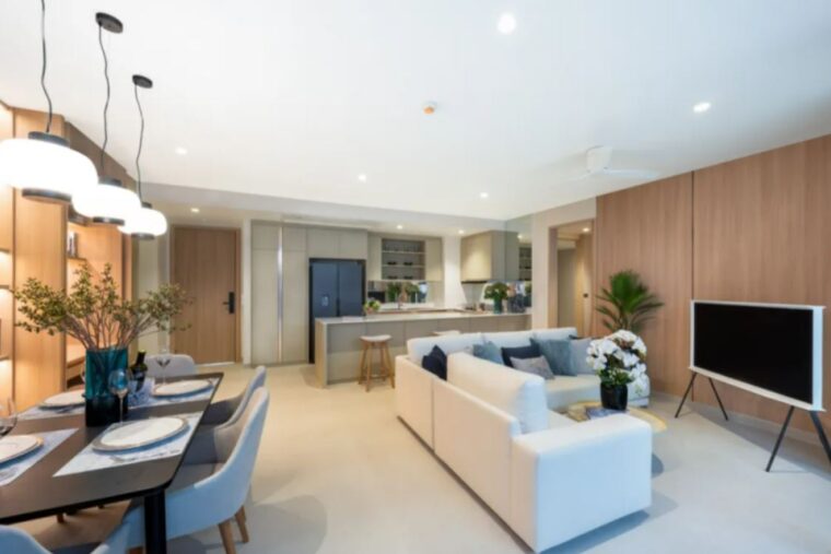Квартиры с 3-мя спальнями - 217 м²