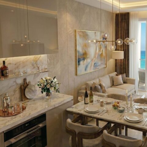 Двуспальная квартира - 52 м²