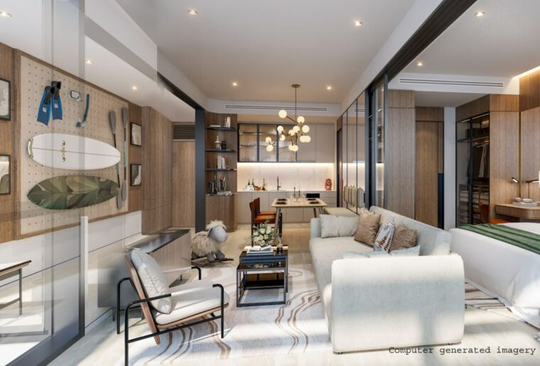 1 Bedroom - 35 m²