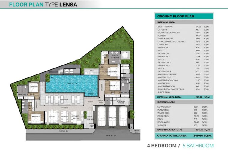 Виллы - 350 м²