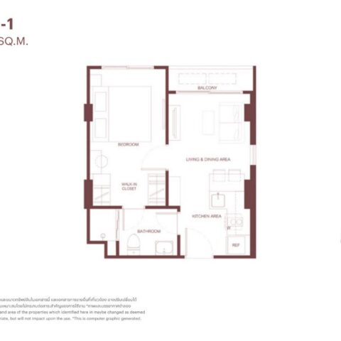 Односпальные квартиры - от 30 м² до 35 м²