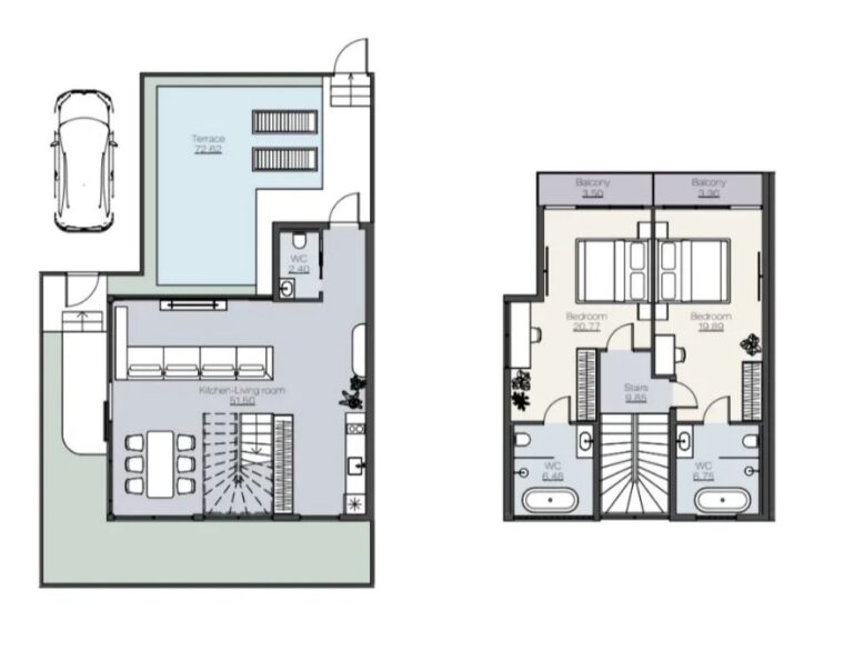 Виллы - 162 м²