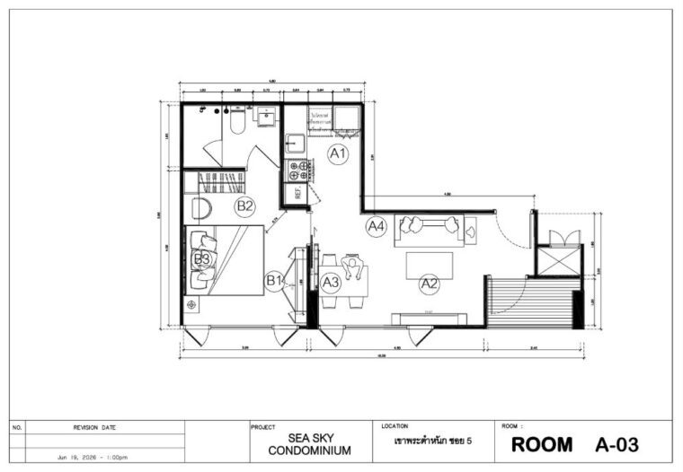Односпальные квартиры - от 36 м² до 78 м²