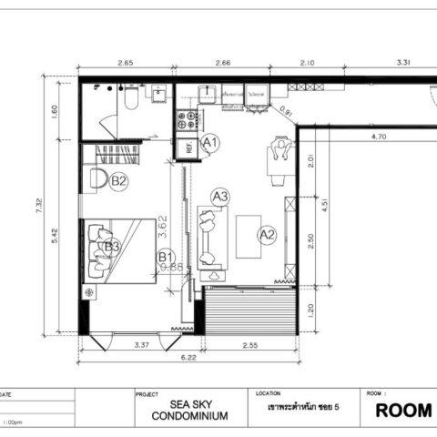Односпальные квартиры - от 36 м² до 78 м²