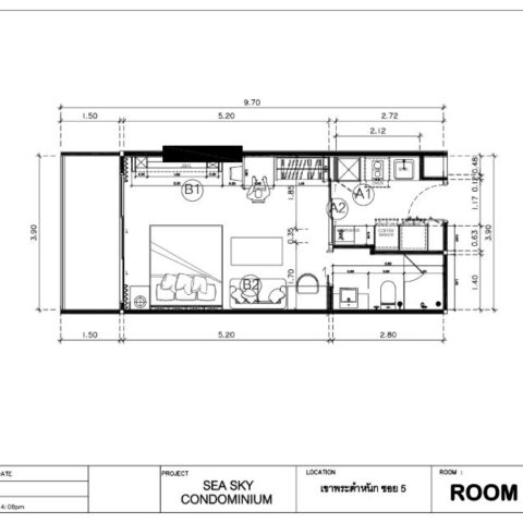 Односпальные квартиры - от 36 м² до 78 м²