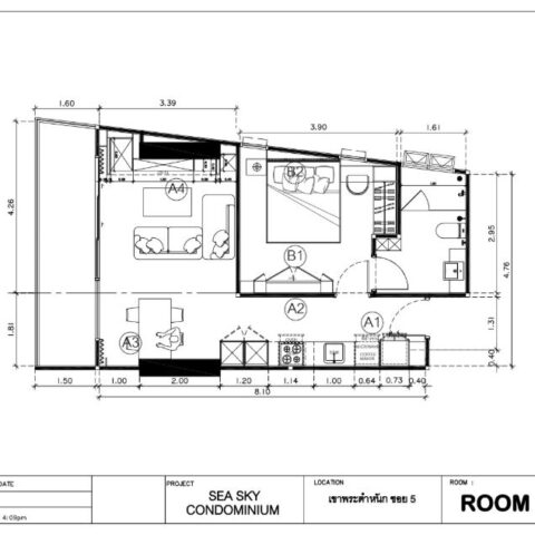 Односпальные квартиры - от 36 м² до 78 м²