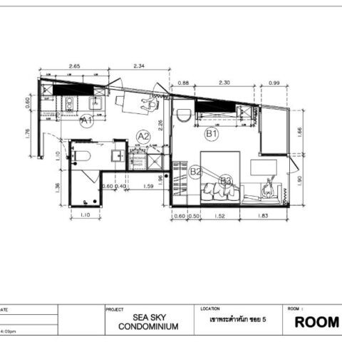 Односпальные квартиры - от 36 м² до 78 м²
