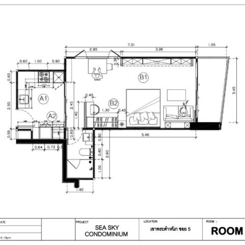 Односпальные квартиры - от 36 м² до 78 м²
