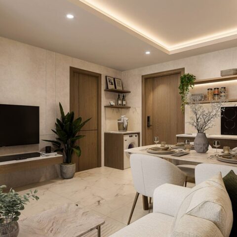 Односпальная квартира - 27 м²