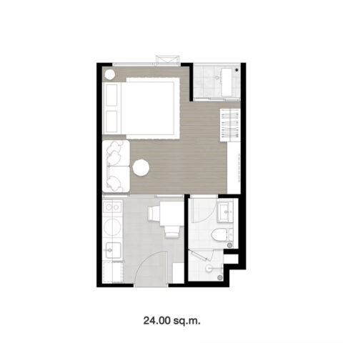 Студии - 25 м²