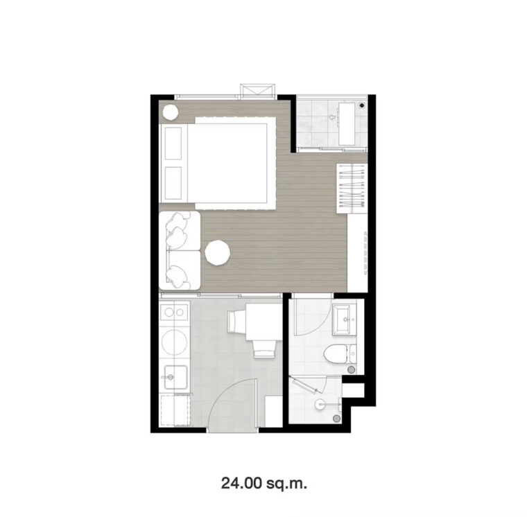 Студии - 25 м²