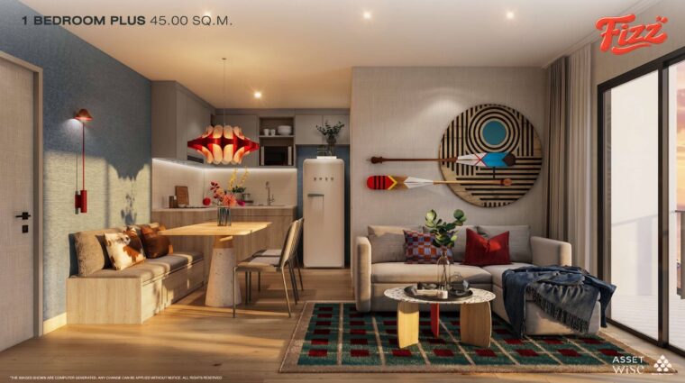 Односпальные квартиры - от 31 м² до 52 м²