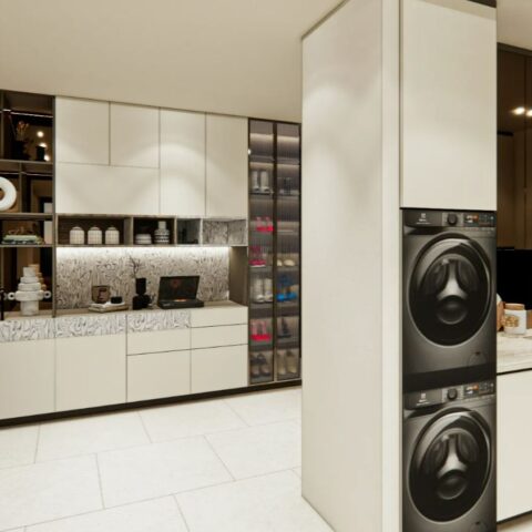 Двуспальная квартира - 119 м²