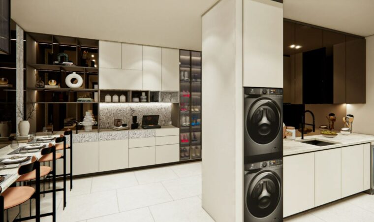 Двуспальная квартира - 119 м²