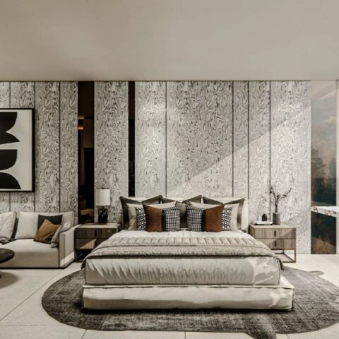 Двуспальная квартира - 119 м²