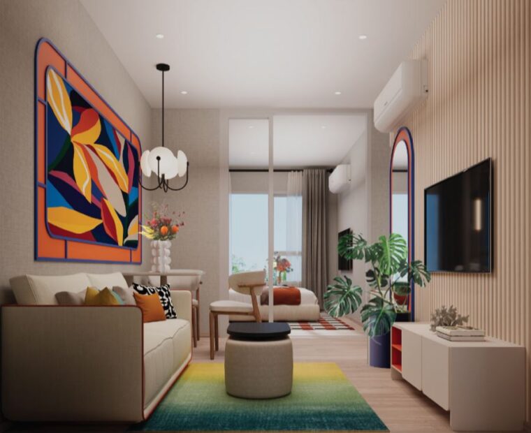 1 Bedroom - 27 m²