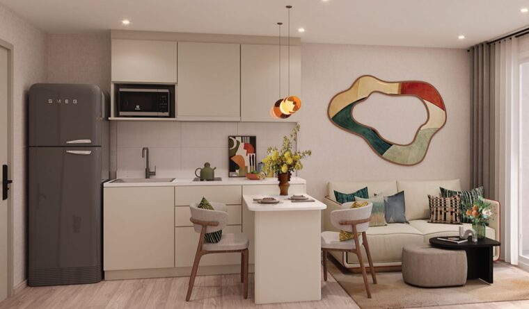 1 Bedroom - 29 m²