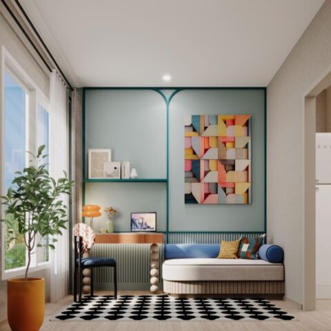 1 Bedroom - 46 m²