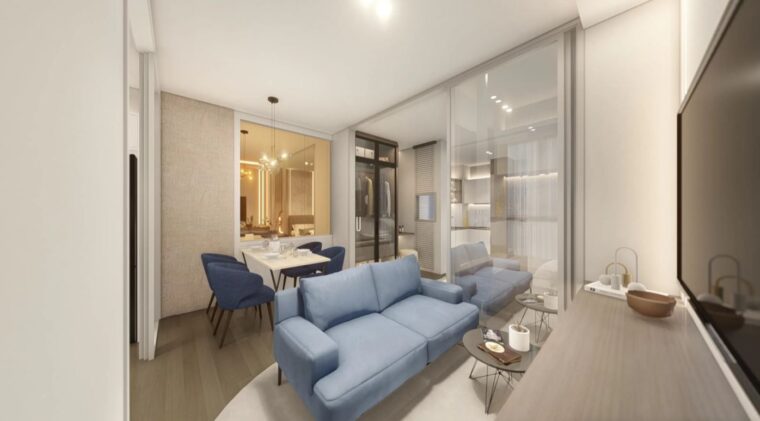 Односпальная квартира - 32 м²
