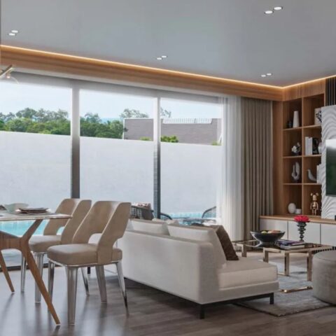 Двуспальные квартиры - от 52 м² до 142 м²