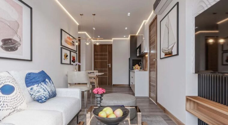 Двуспальные квартиры - от 52 м² до 142 м²