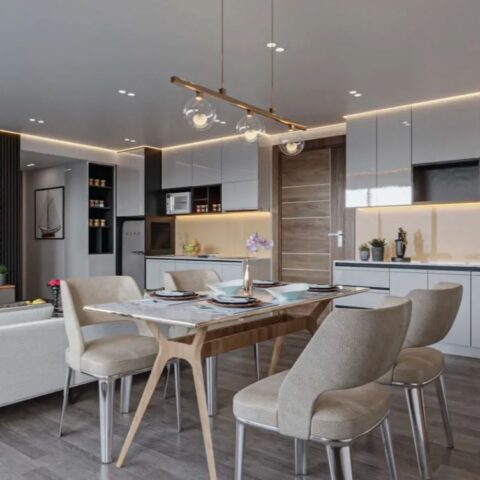 Двуспальные квартиры - от 52 м² до 142 м²